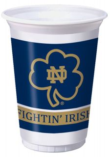 Notre Dame Fighting Irish 20 oz. Plastic Cups