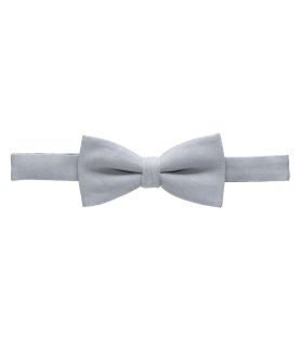 Silver Twill Bowtie JoS. A. Bank