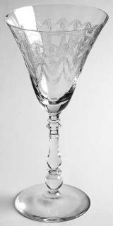 Bryce 854 2 Wine Glass   Stem 854, Etch