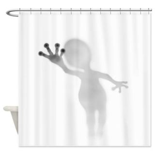  Alien In The Shower Shower Curtain  Use code FREECART at Checkout