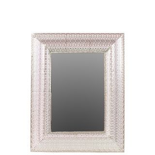 Urban Trends Collection Metal Rectangle Mirror (28 inches x 2 inches x 35.5 inches high UPC 877101266013For decorative purposes onlyDoes not hold waterImported MetalSize 28 inches x 2 inches x 35.5 inches high UPC 877101266013For decorative purposes on