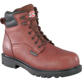 Iron Age Waterproof Composite Toe Hauler Boot   Brown, Size 10, Model IAO160