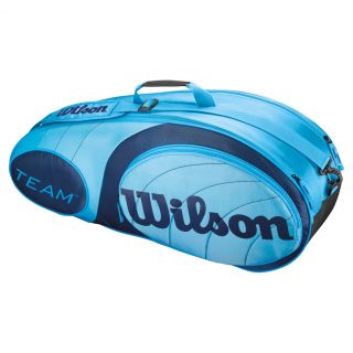 Wilson Team 6 Pack Tennis Bag Blue