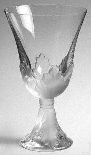 St Louis Renaissance Frost Water Goblet   Frost