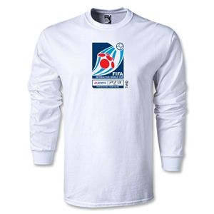 Euro 2012   FIFA Interactive World Cup LS Emblem T Shirt (White)