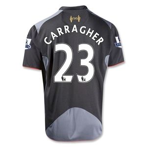 Warrior Liverpool 12/13 CARRAGHER Away Soccer Jersey