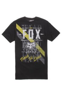 Mens Fox Tee   Fox Dunkel Basic T Shirt