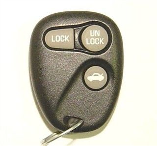1999 Chevrolet Cavalier Keyless Entry Remote  Used
