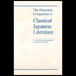 Princeton Companion to Classical Japanese Literature