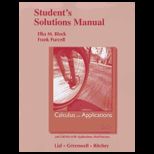 Calculus with Applications, Brief   Student Solution Manual