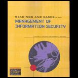 Readings and Cases in Management of Information Security