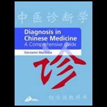 Diagnosis in Chinese Medicine