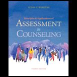 Principles of Applications of Assessment in Counseling