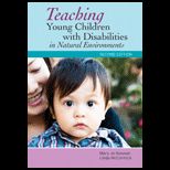 Teaching Young Children with Disabilities in Natural Environments