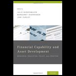 Financial Capability and Asset Development
