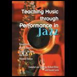 Teaching Music Through Performance in Jazz