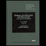 Federal Tax Practice and Procedure