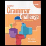 Stand Out Grammar Challenge Basic