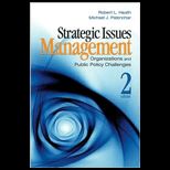 Strategic Issues Management Organizations and Public Policy Challenges