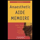 Anaesthetic Aide Memoire