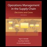 Operations Management in the Supply Chain  Decisions and Cases