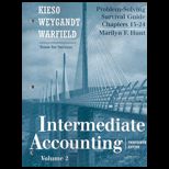 Intermediate Accounting  Prob. Solv Guide Volume II