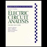 Electric Circuit Analysis (Student Problem Set)