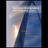 Technical Mathematics with Calculus  With CD   Package
