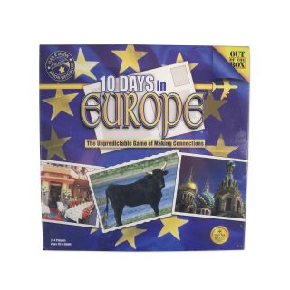 10 Days in Europe Board Game