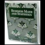 Business Math and Statistics   With CD (Custom)