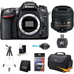 Nikon D7100 DX Format Digital HD SLR Body w/ 3.2 LCD 40mm f/2.8G Pro Lens Bundl