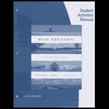 Neue Horizonte   Student Activities Manual