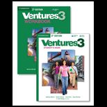 Ventures 3 With Student Book and Workbook and 2 Cds