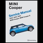 Mini Cooper Service Manual 2002 2004