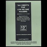 Tax Credits for Low Income Housing