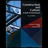 Construction and Culture  A Built Environment   With CD