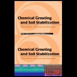 Chemical Grouting and Soil Stabilization