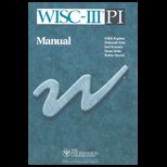 WISC III Pi Manual