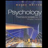 Psychology Themes and Variations, Briefer   With Access