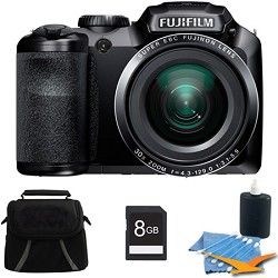 Fujifilm FinePix S4800 16 MP 3 inch LCD Digital Camera 8GB Kit