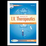 Manual of I.V. Therapeutics   With CD