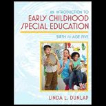 Introduction to Early Childhood Special Education