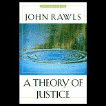 Theory of Justice  Original Edition