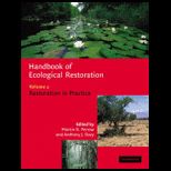 Handbook of Ecological Restoration, Volume 2