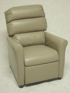 Kids Theater Recliner with Waterfall Back