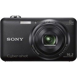 Sony DSC WX80 16 MP 2.7 Inch LCD Digital Camera   Black