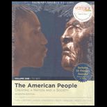 American People  Creating a Nation and Society, Volume I  S.O.S. Edition