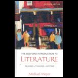 Bedford Introduction to Literature   Package