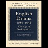 English Drama, 1586 1642