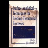 Surface Analytical Tech. for Probing